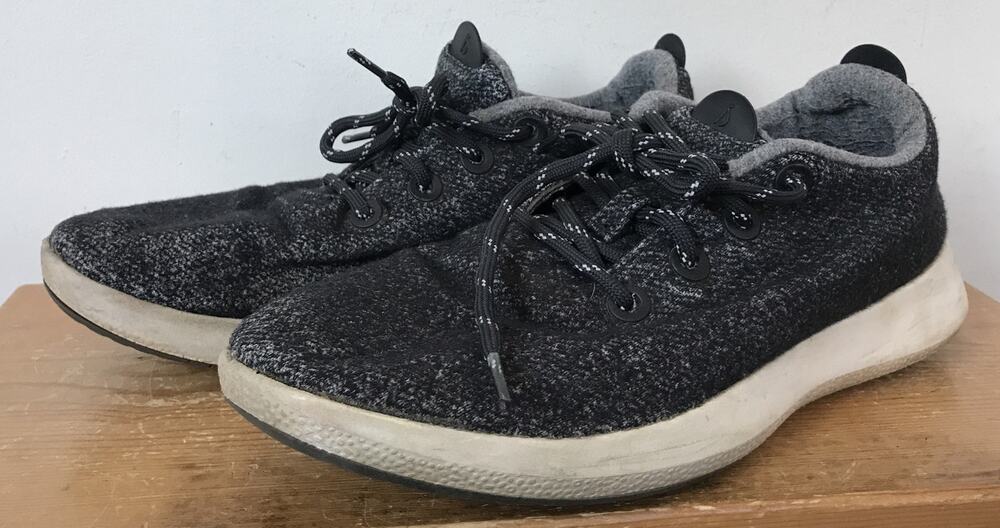 Allbirds WRM Wool Runner Mizzle Gray Merino Athletic Shoes Sneakers 12 44-45